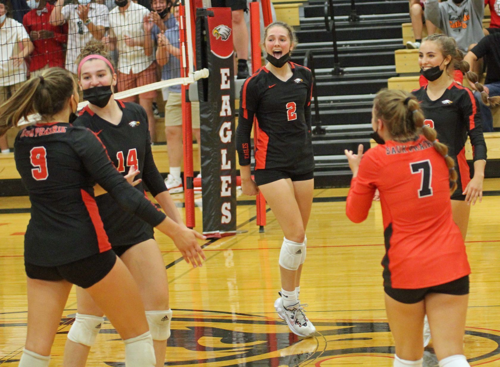 Sauk Prairie volleyball
